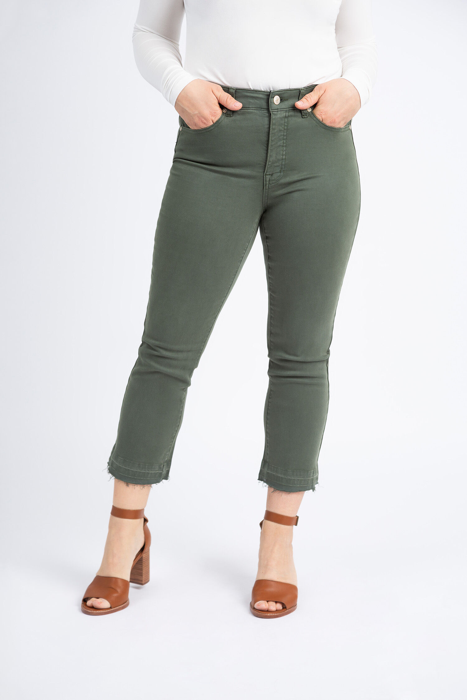 Sophia Micro Flare Crop Jeans Image 2
