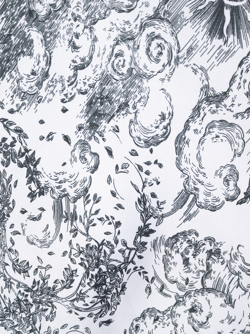 Artful Elegance Silky Poncho Image 3