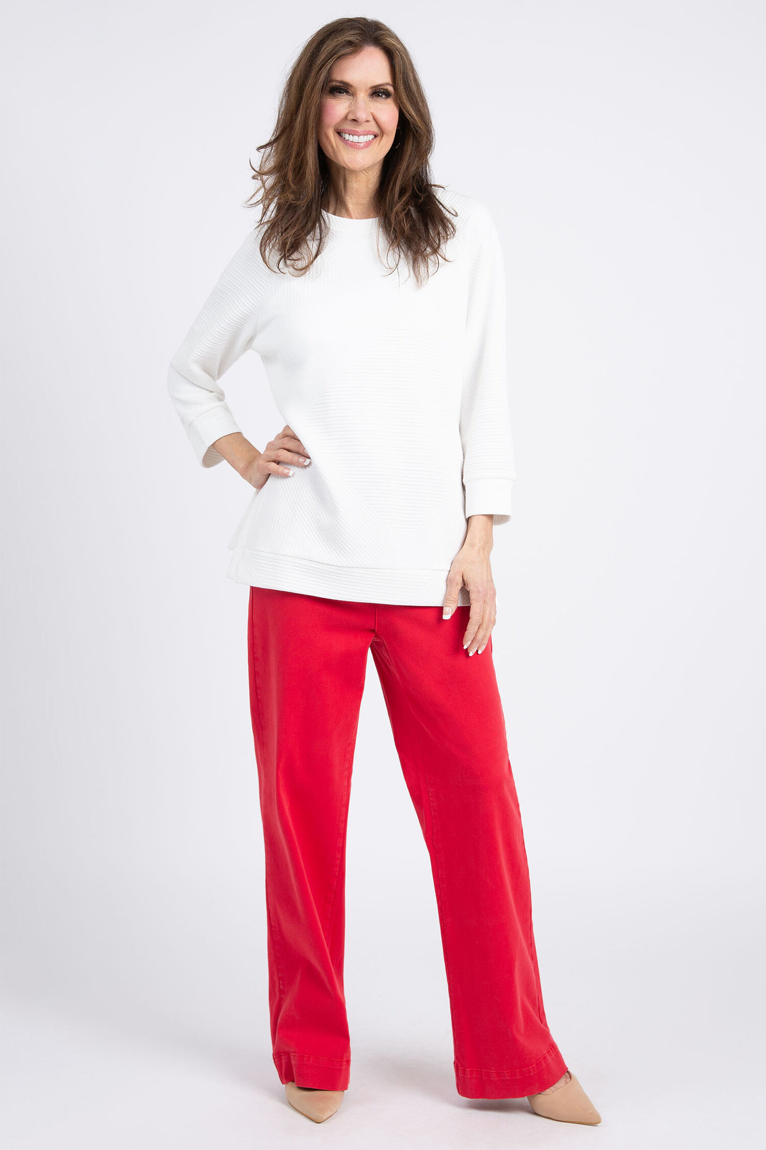 Quilted Raglan Top Image 1