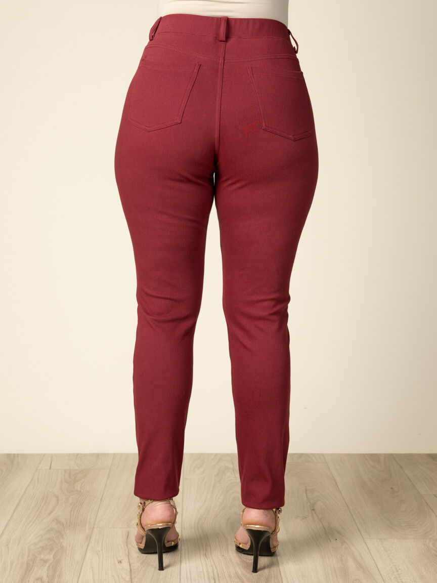 Pull-On Slim Leg Pant