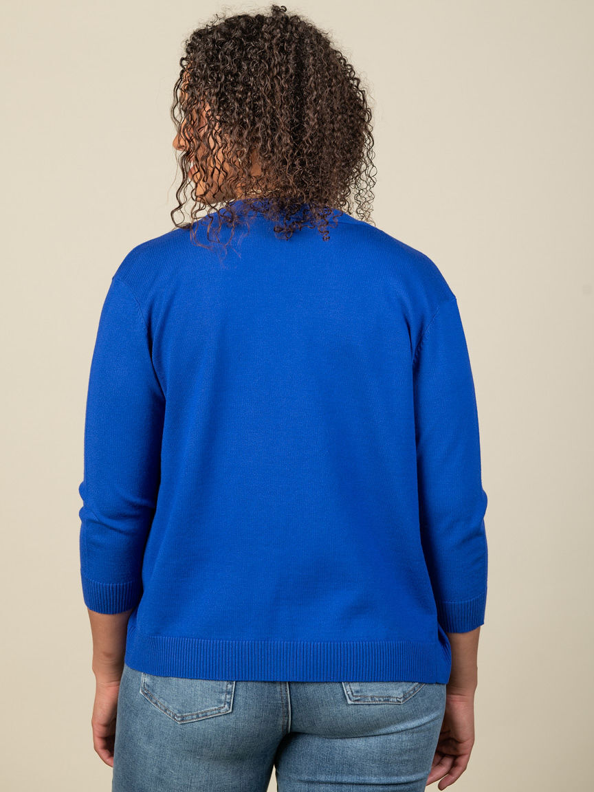 Open-Front Cardigan Image 3