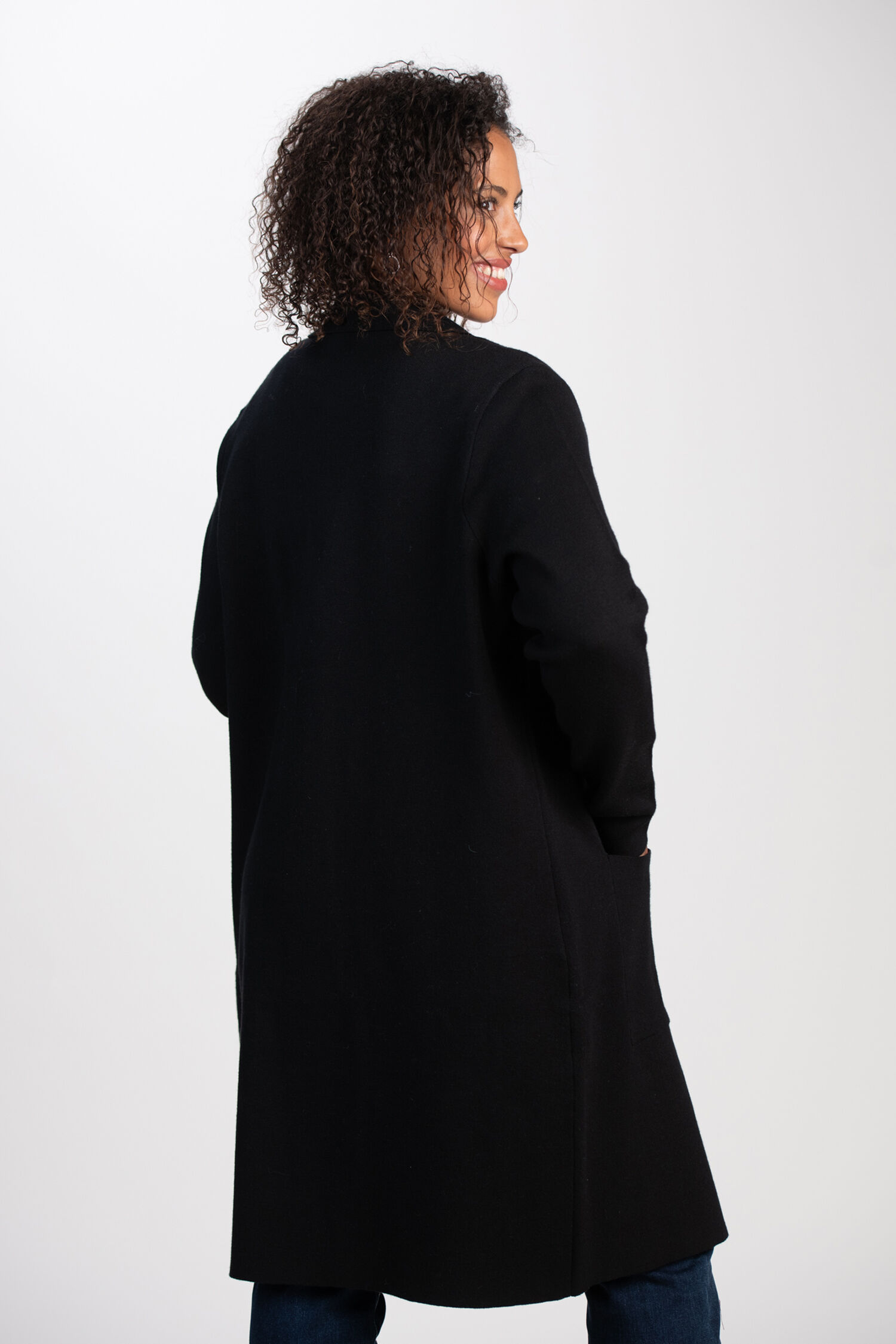 Collared Long Cardigan  Image 3