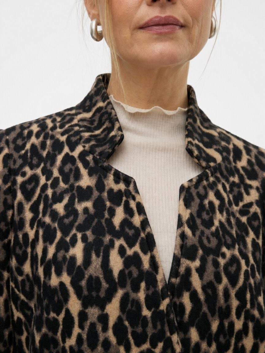 Notch Collar Coat
