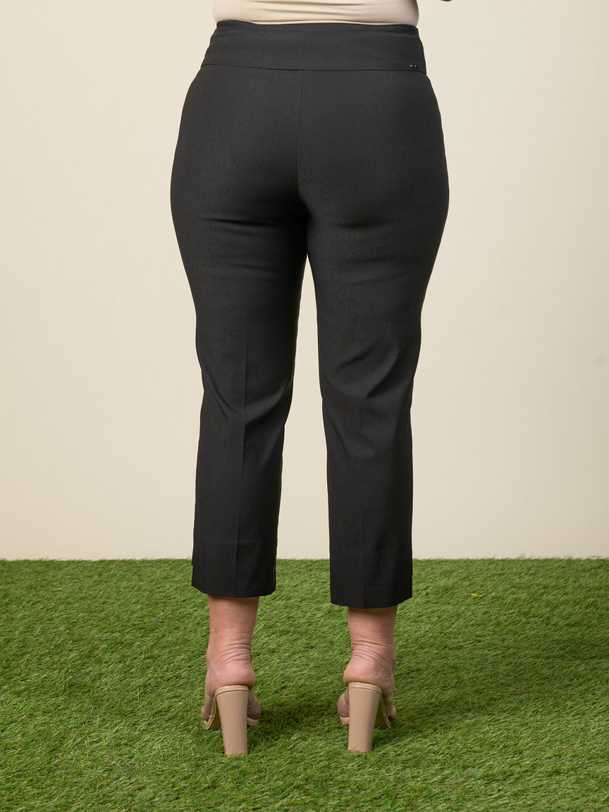 Inverted Cuff Techno Crop Pant