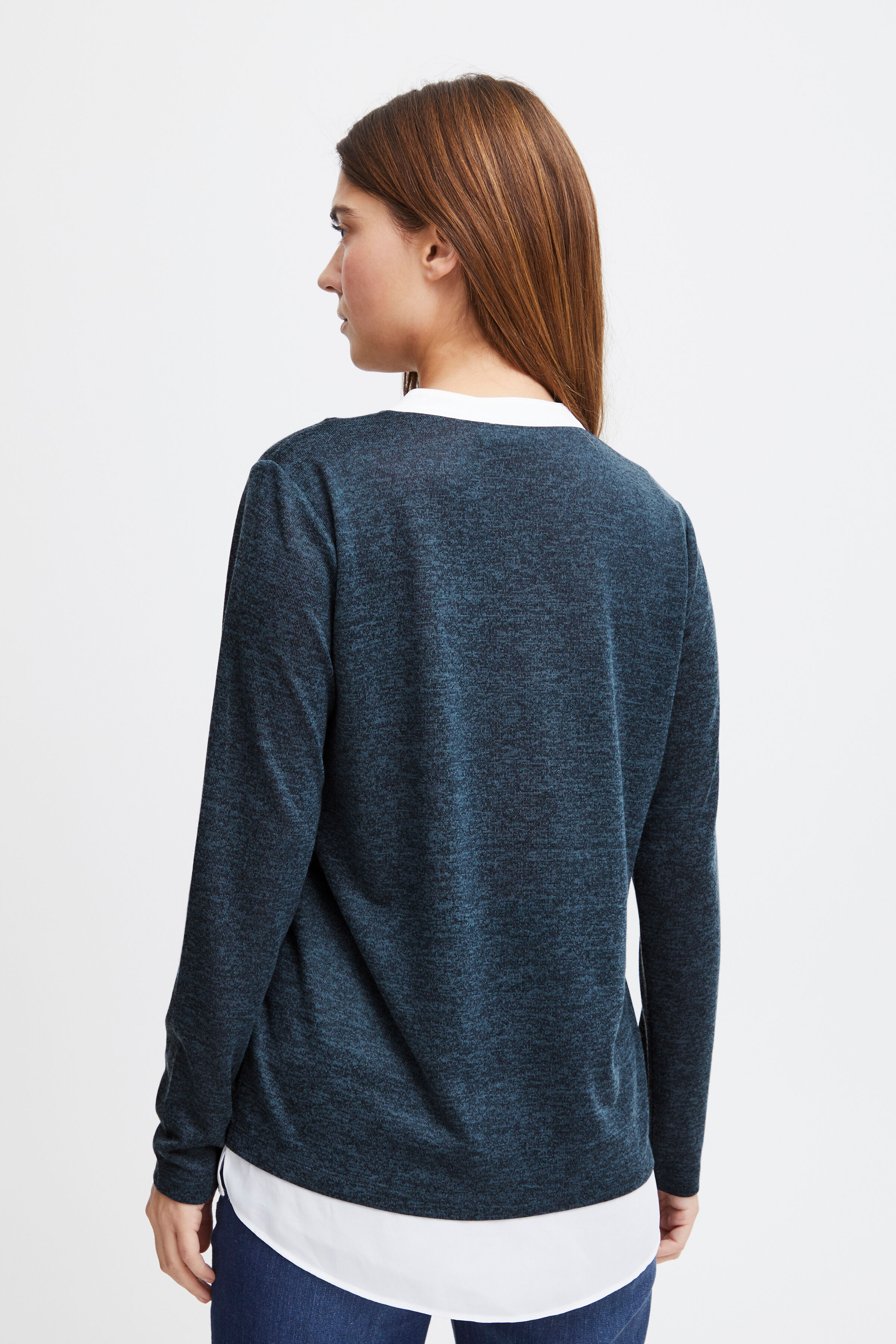 Long Sleeve Fooler Blouse Image 2