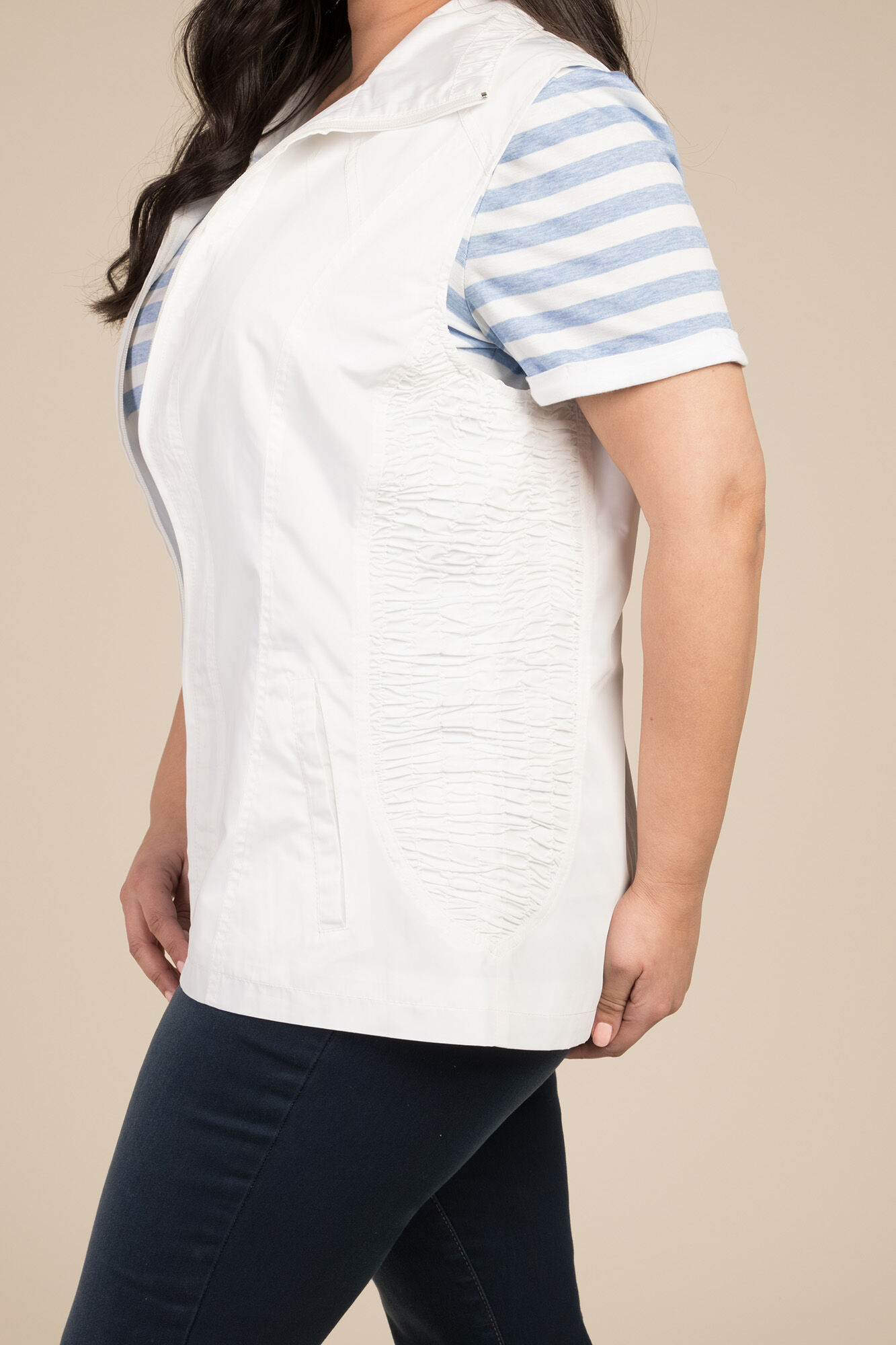 Zip Front Vest Image 3
