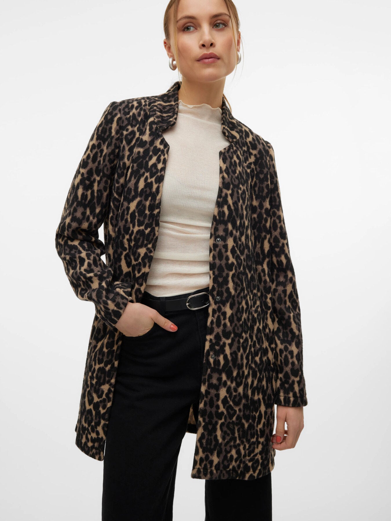 Notch Collar Coat