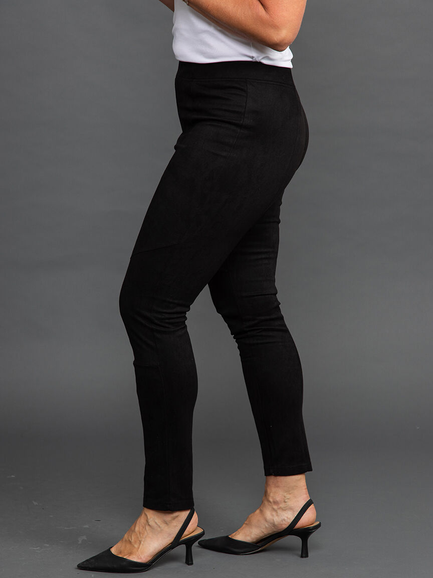 Faux Suede Legging Image 2