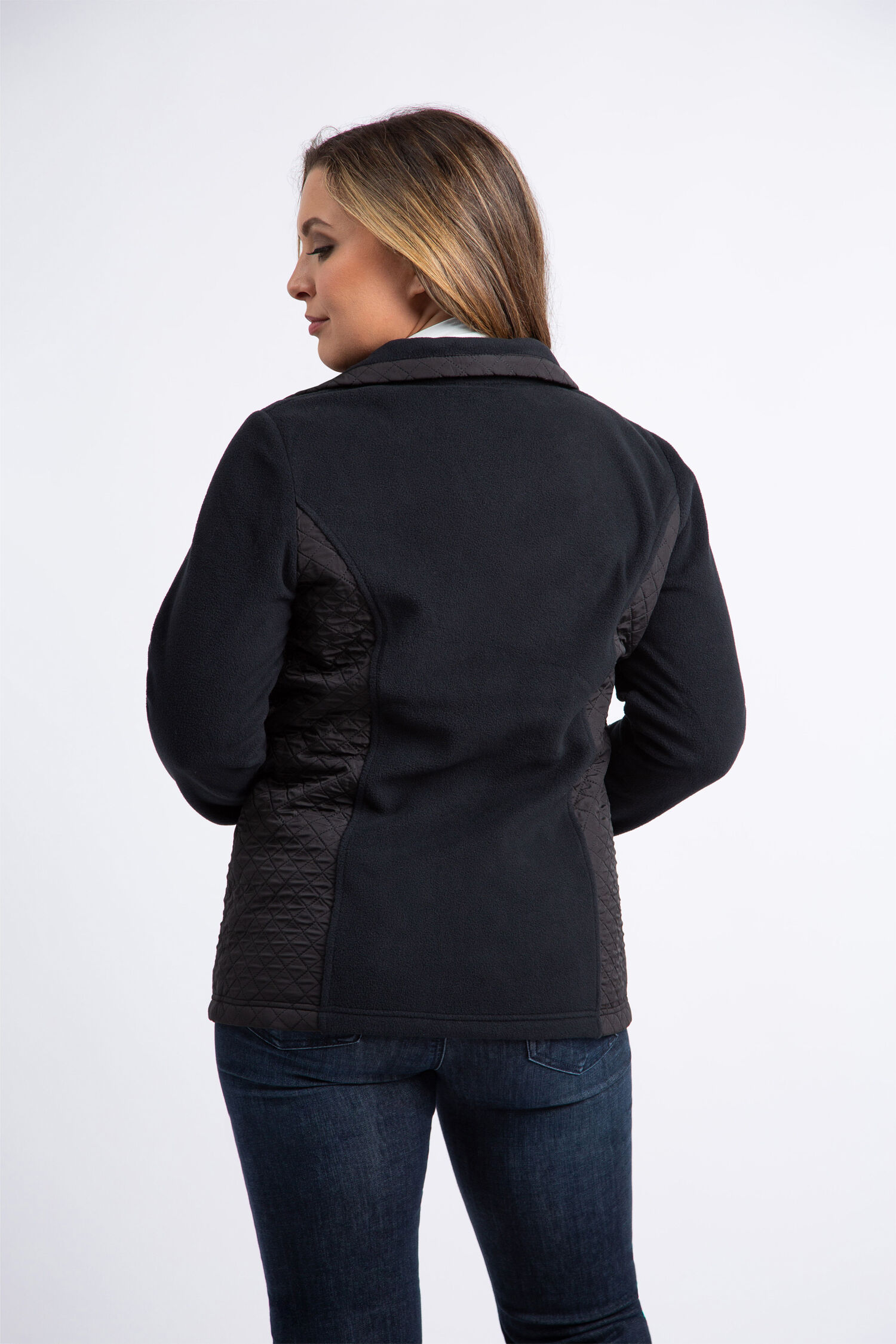 Quilted Polar Fleece Jacket  Image 3