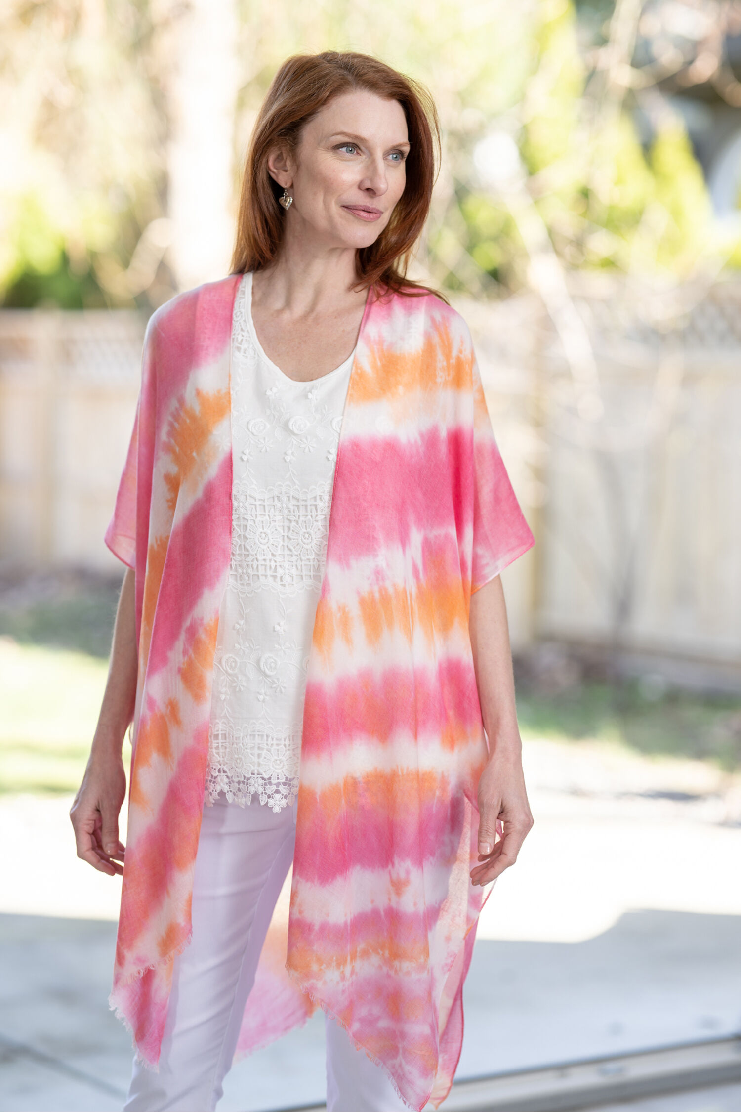 Open Front Kimono Image 1