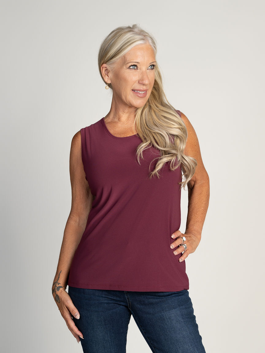 Basic Solid Cami Tank 