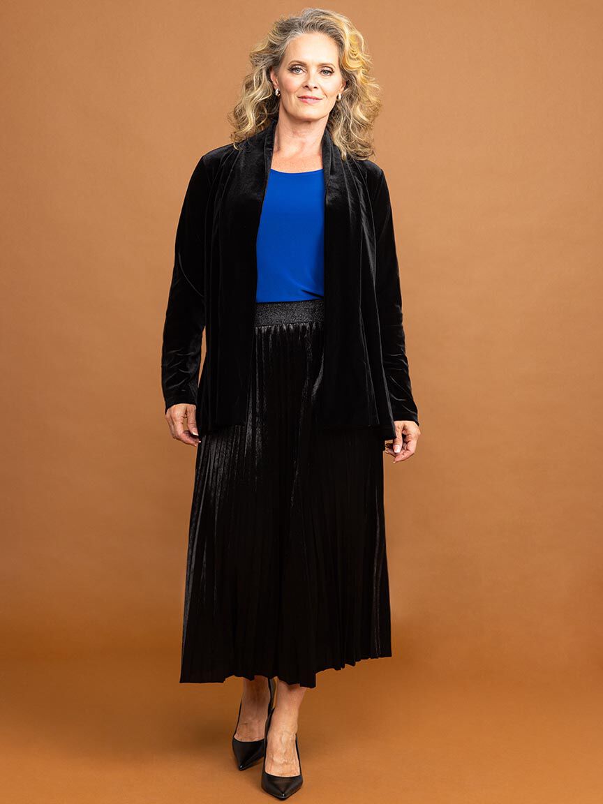 Velvet Cardigan Image 1