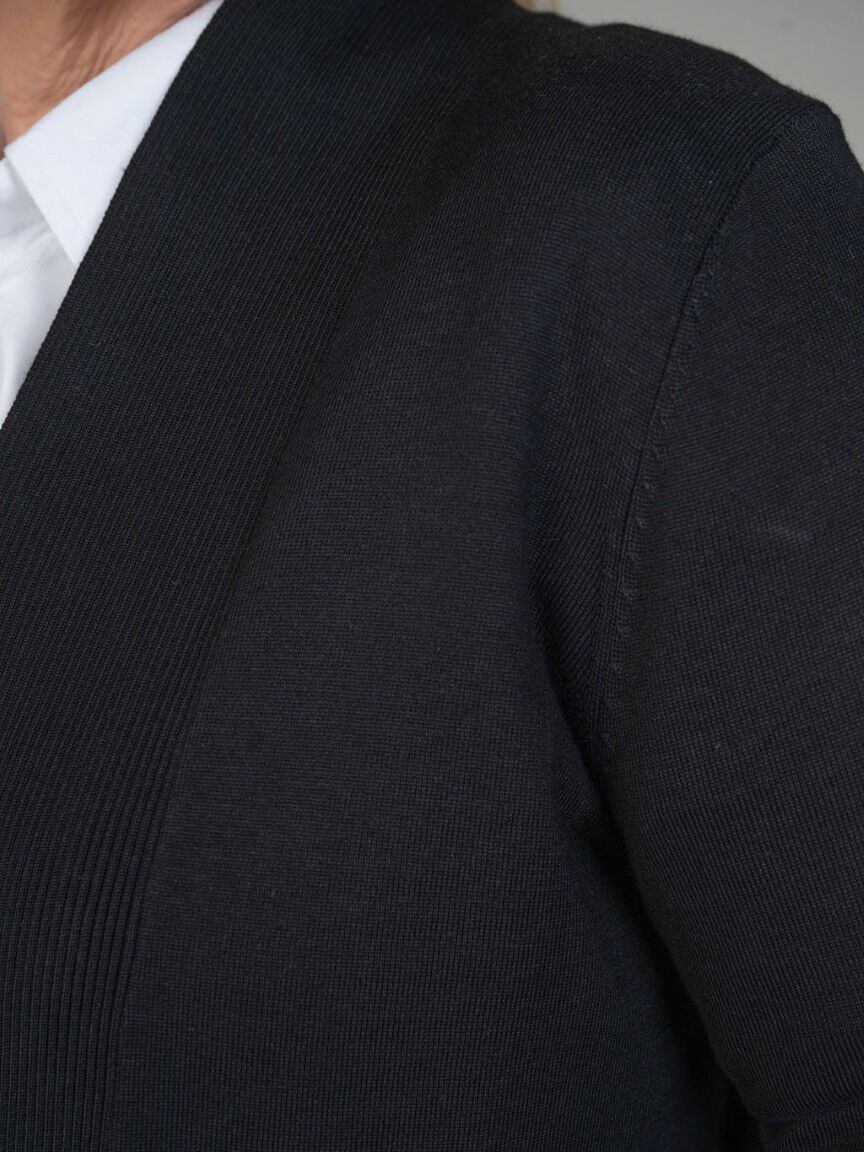 Lightweight Knit Cardigan With Pockets Image 4