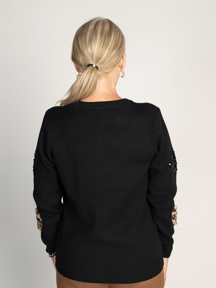 Heart Crew Neck Sweater