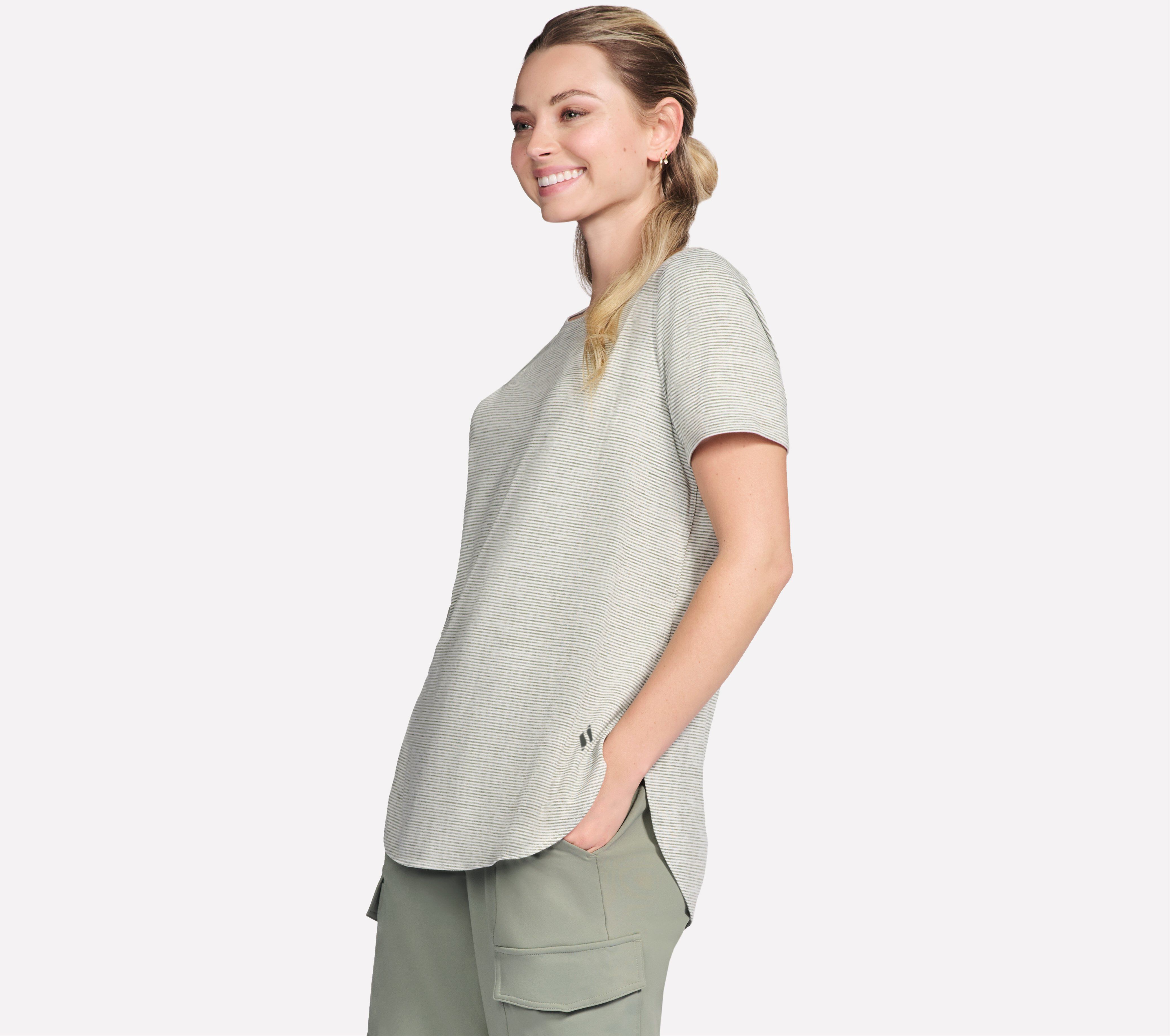 Short Sleeve GODRI Striped Top