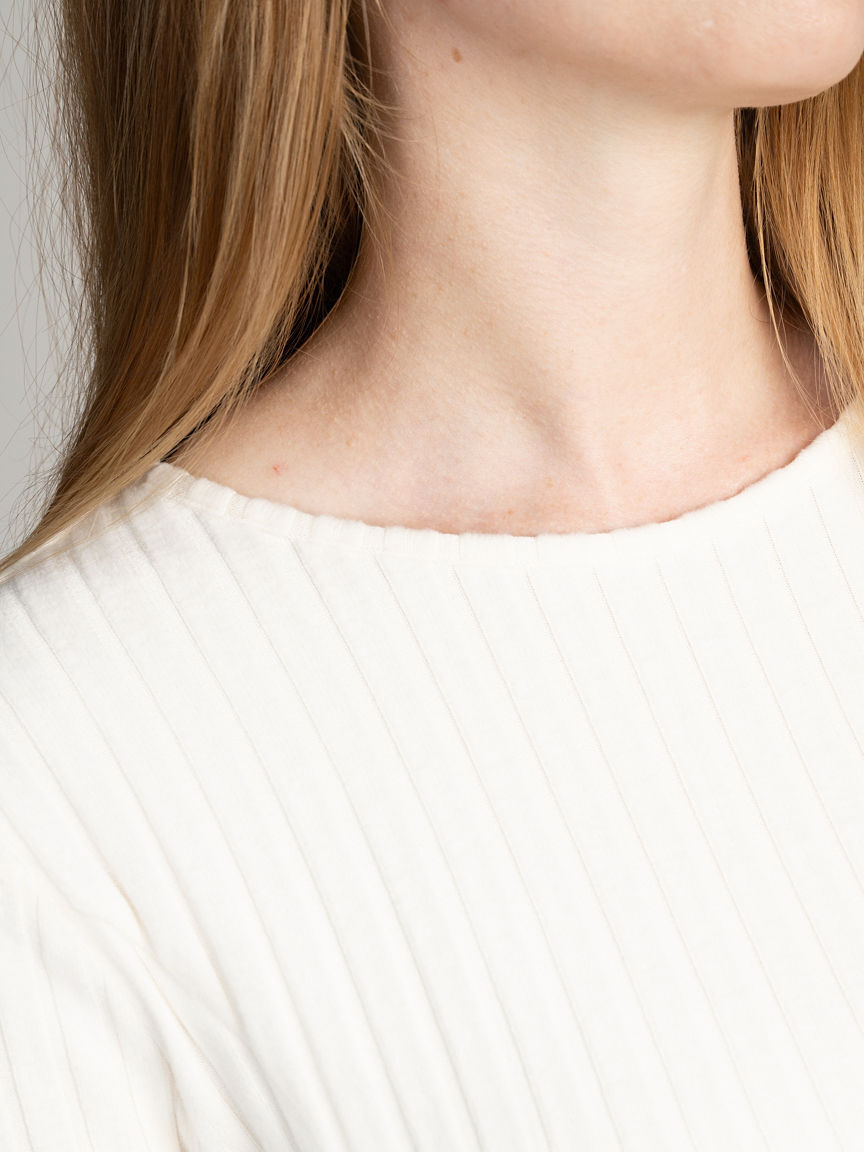 Long Sleeve Ribbed Top