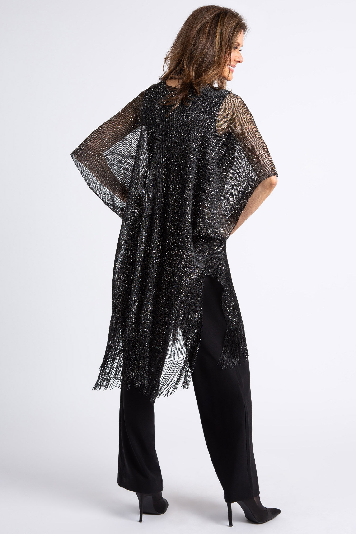 Lurex Ruana Scarf  Image 3