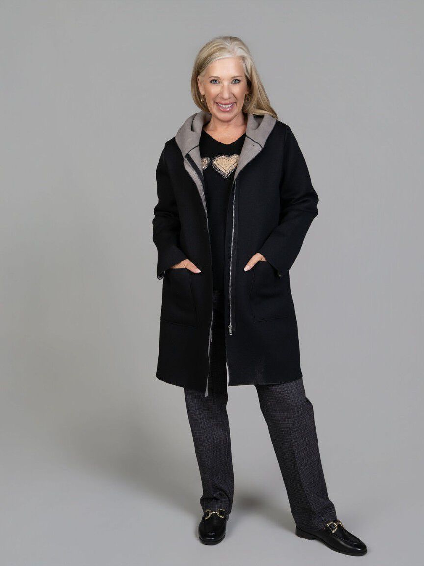 Soft Lined Hooded Jacket
