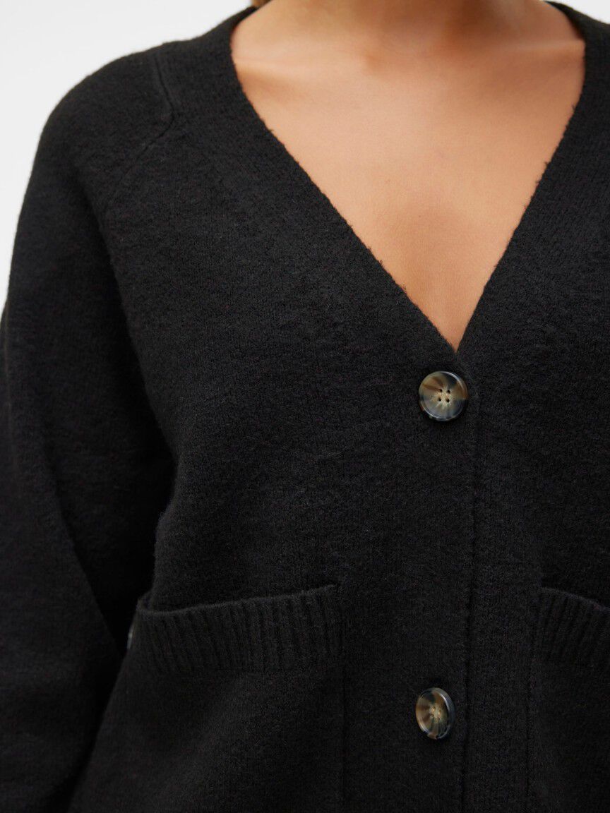 Cozy Button Front Cardigan