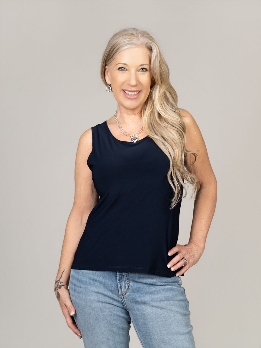 Basic Solid Cami Tank 