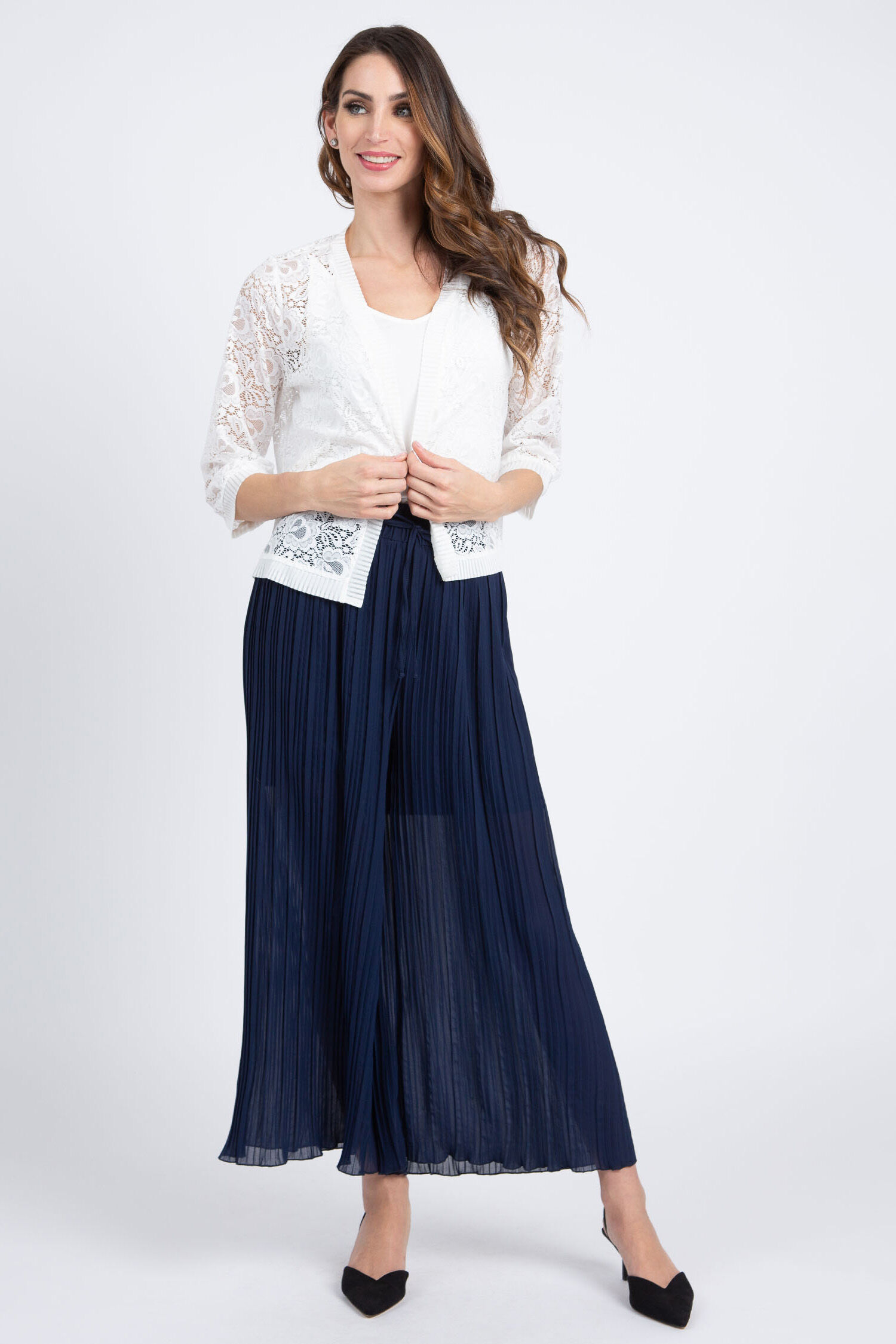 Floral Lace Cardigan Image 1