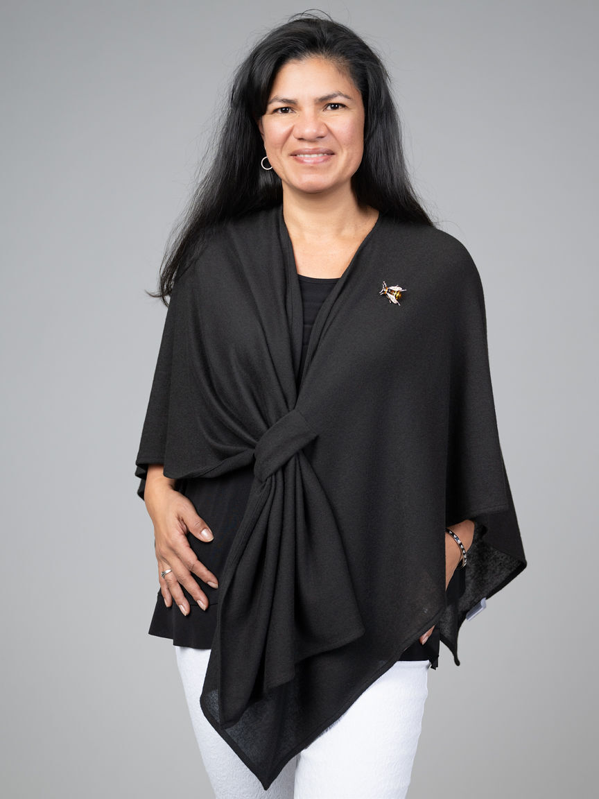 Tie Up Poncho  Image 1