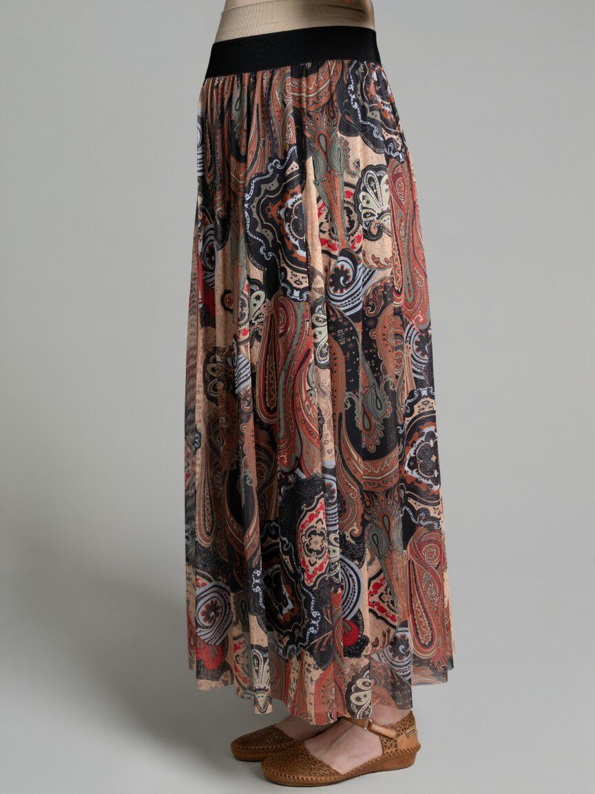 Pull-On Maxi Skirt