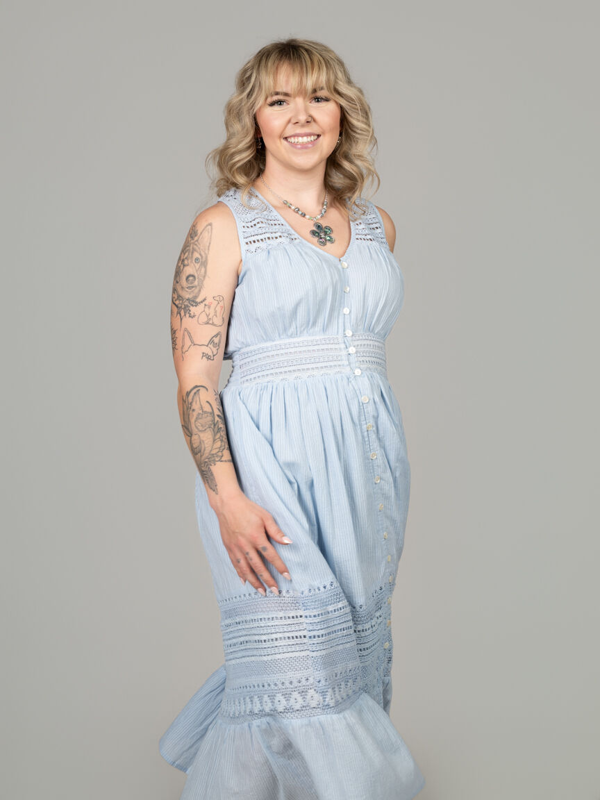 Crochet Lace Button Front Maxi Dress