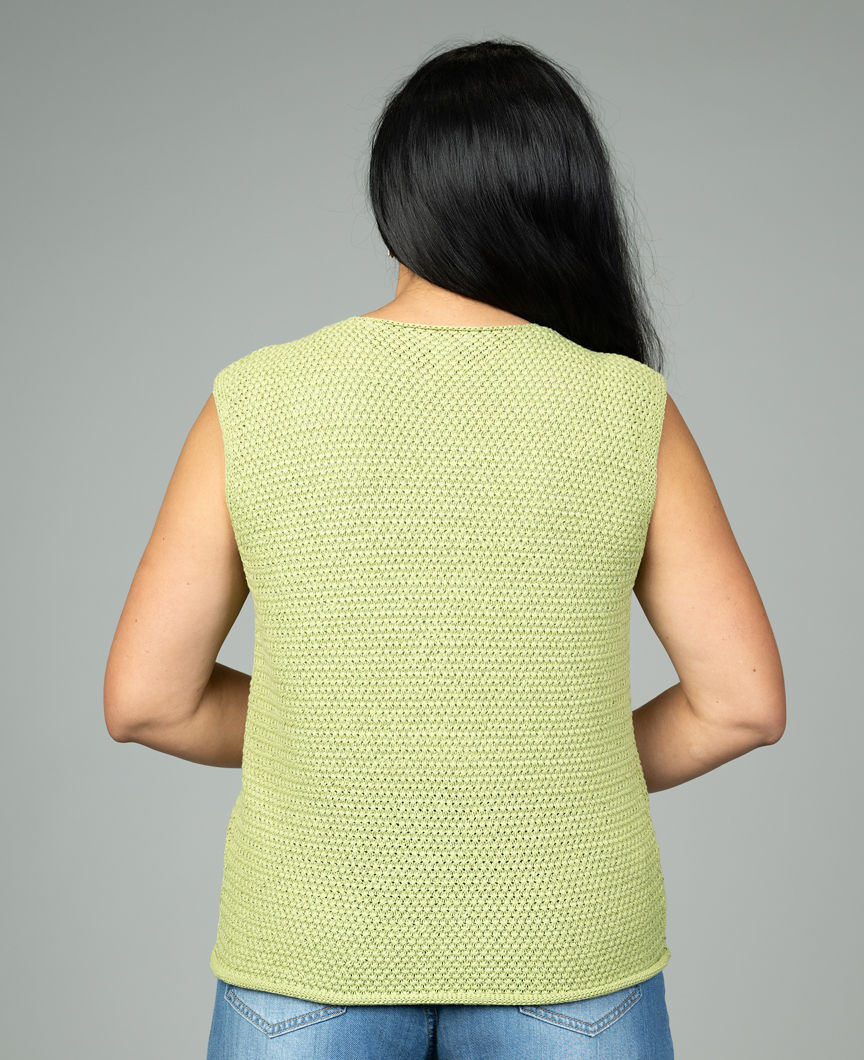 Vest Sweater With Pockets