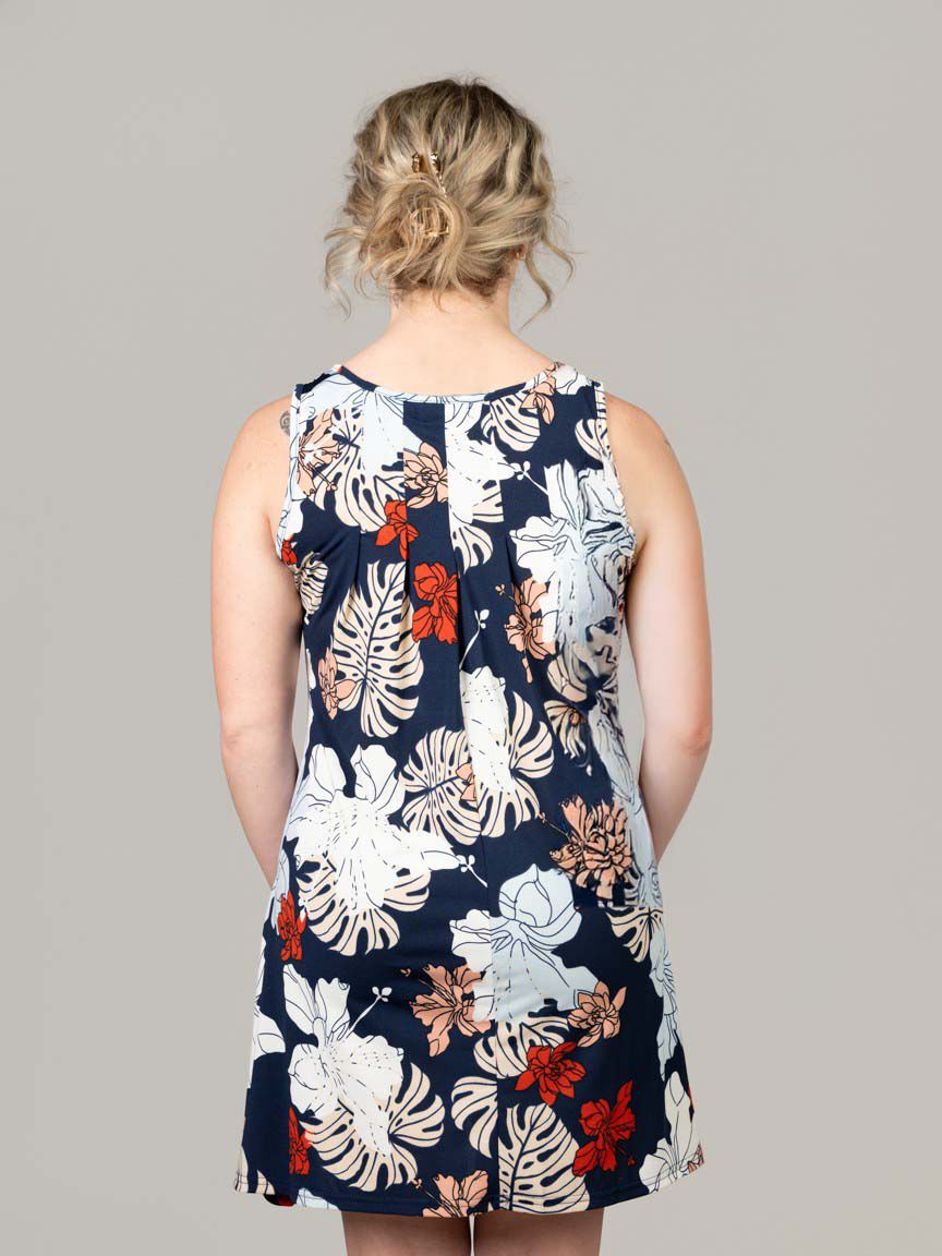 Sleeveless A-Line Summer Dress