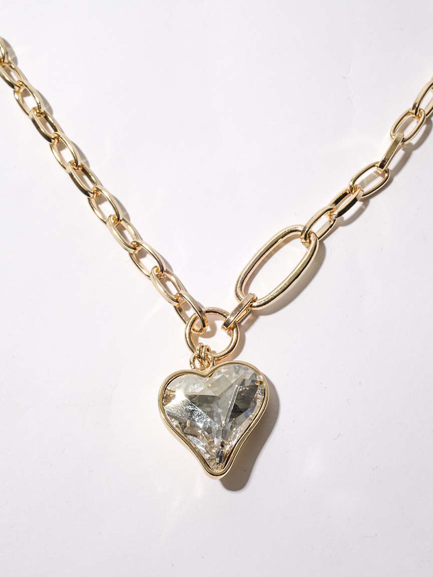 Adjustable Chain with Silver Heart   Image 1