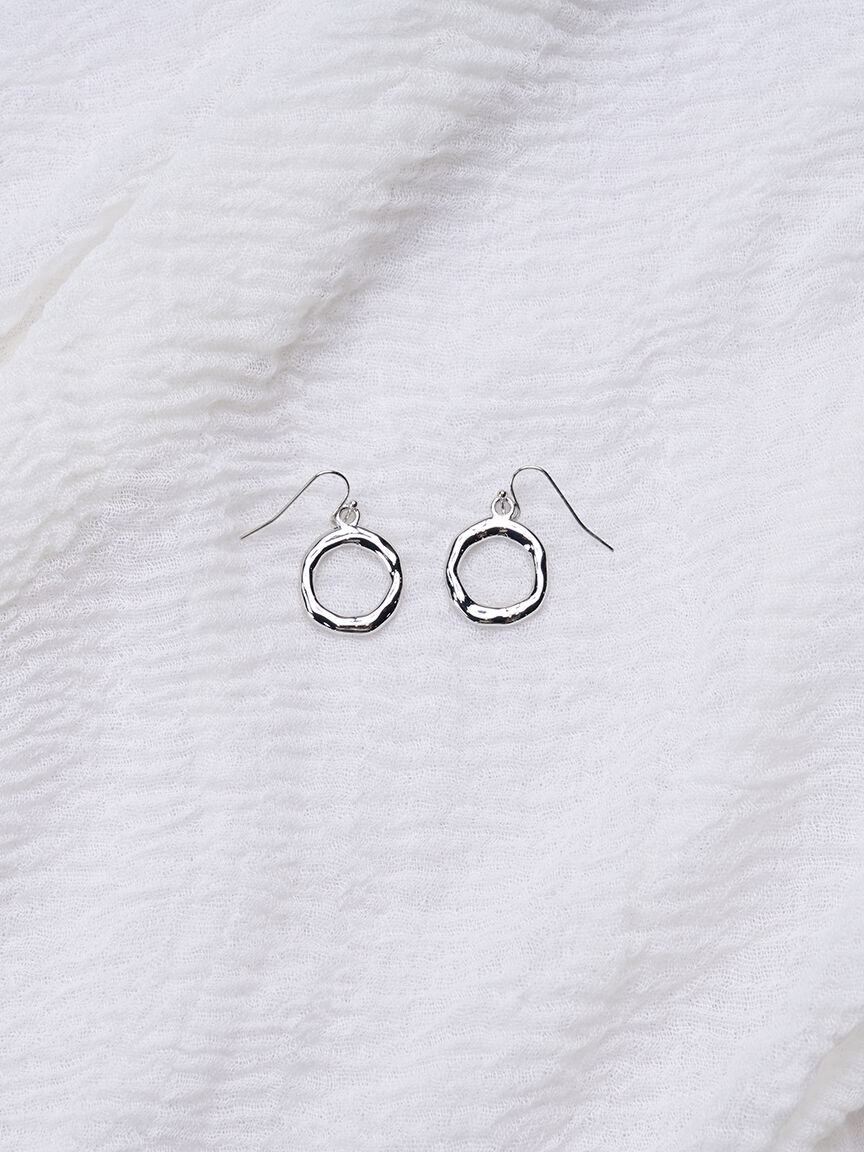 Necklace set with sleek black cord, silver bead accents Image 2