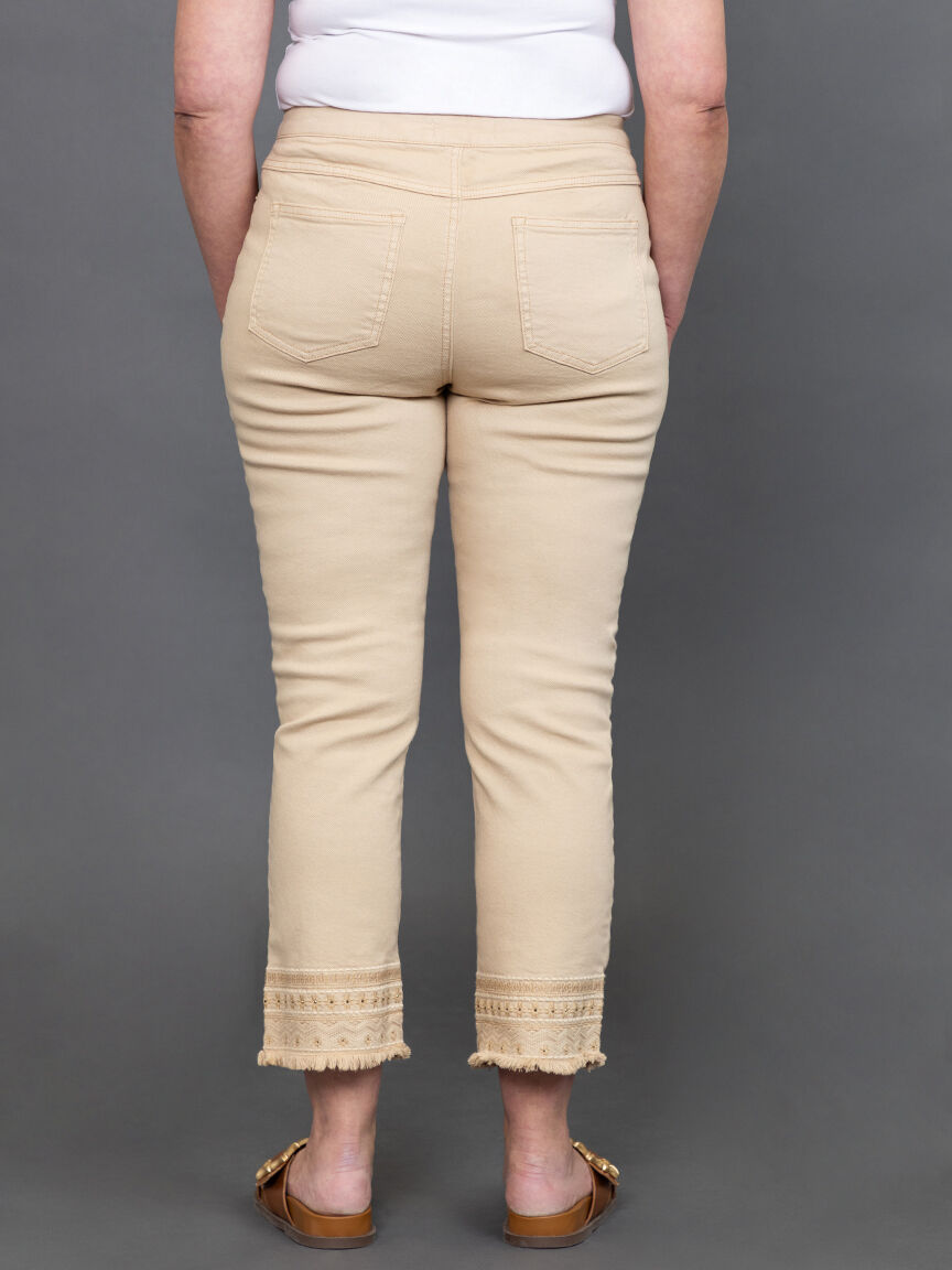 Audrey Pull On Straight Jeans Image 4