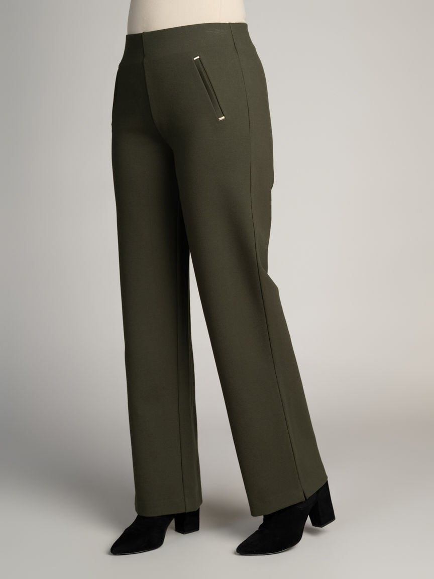 Straight Leg Pull-On Pants Image 2