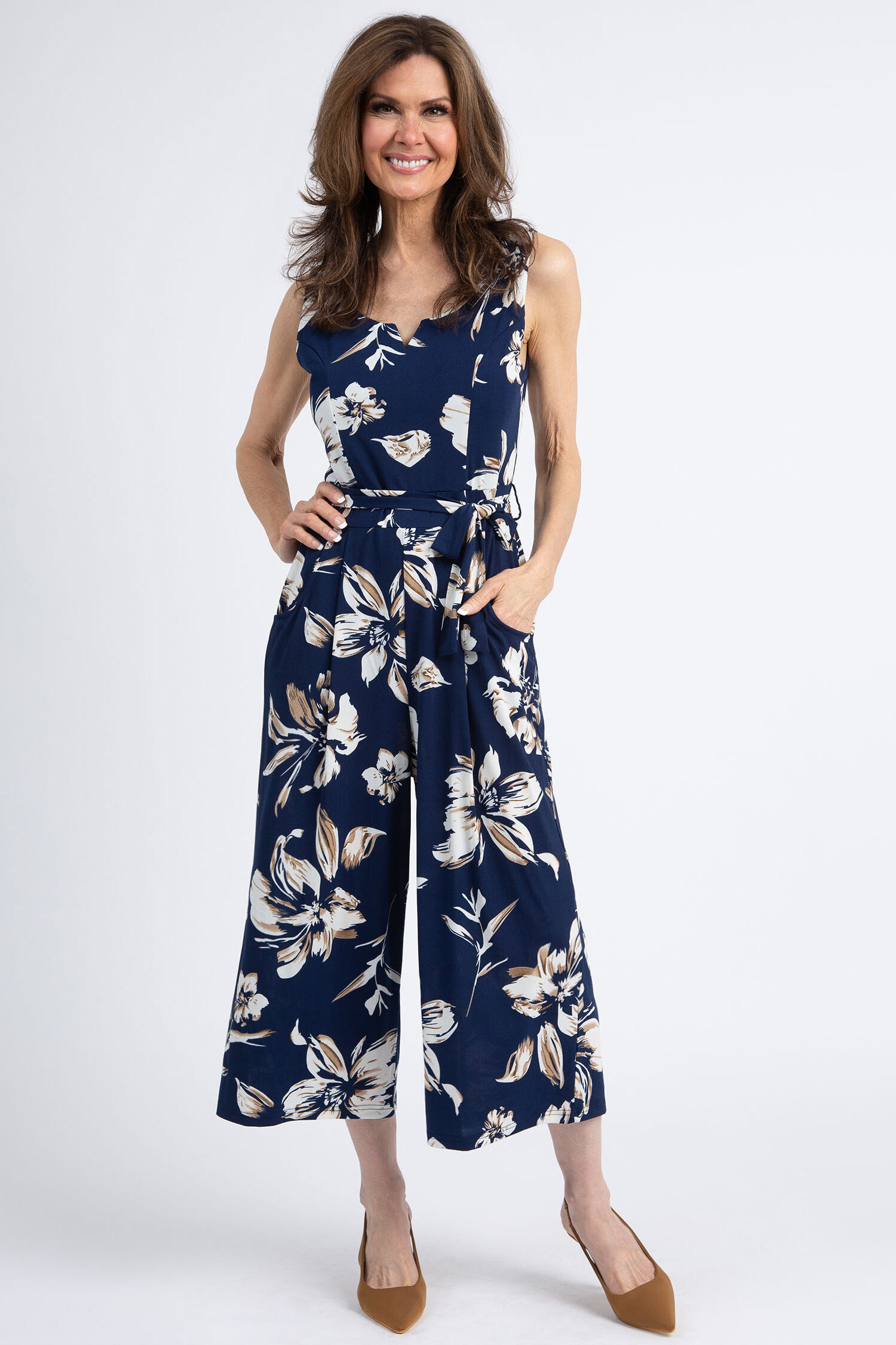 Floral Jumpsuit Image 1