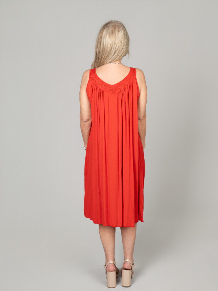 Midi Sleeveless Lounge Dress