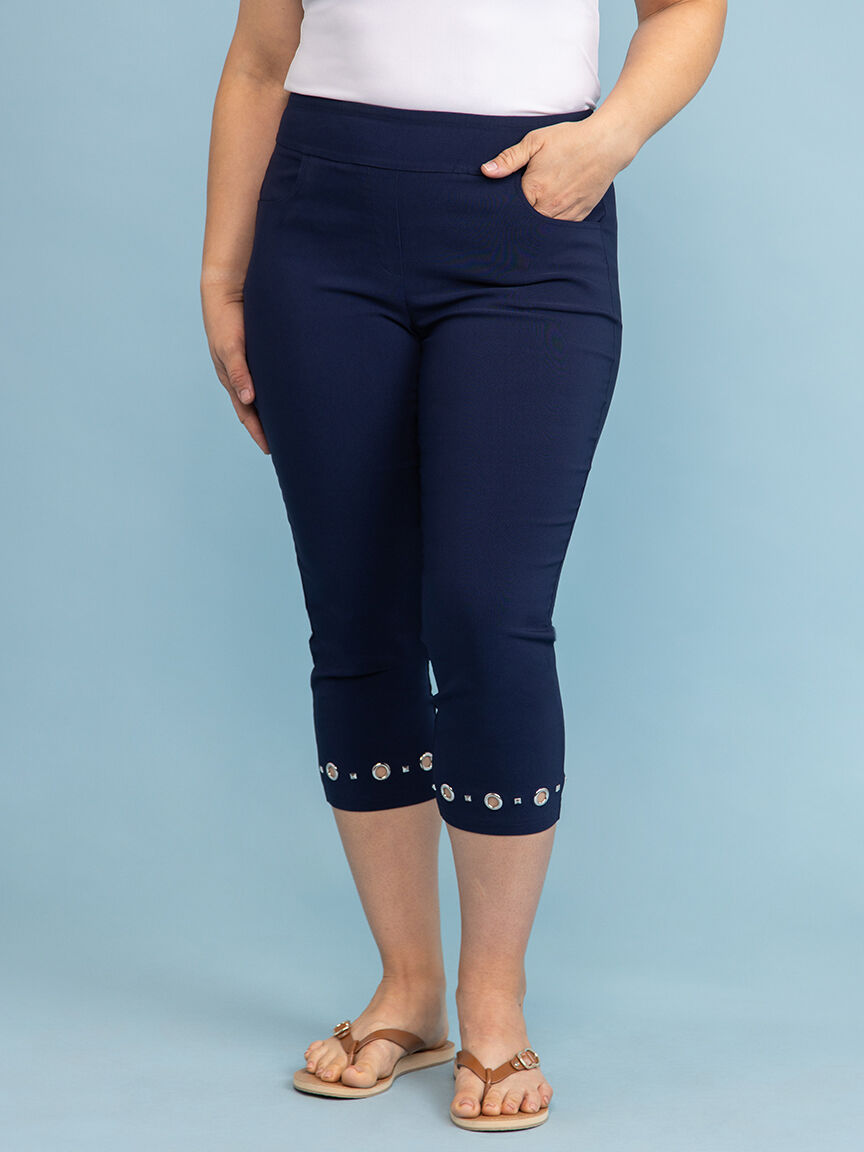 Gromet Accent Pull-On Carpi  Image 2