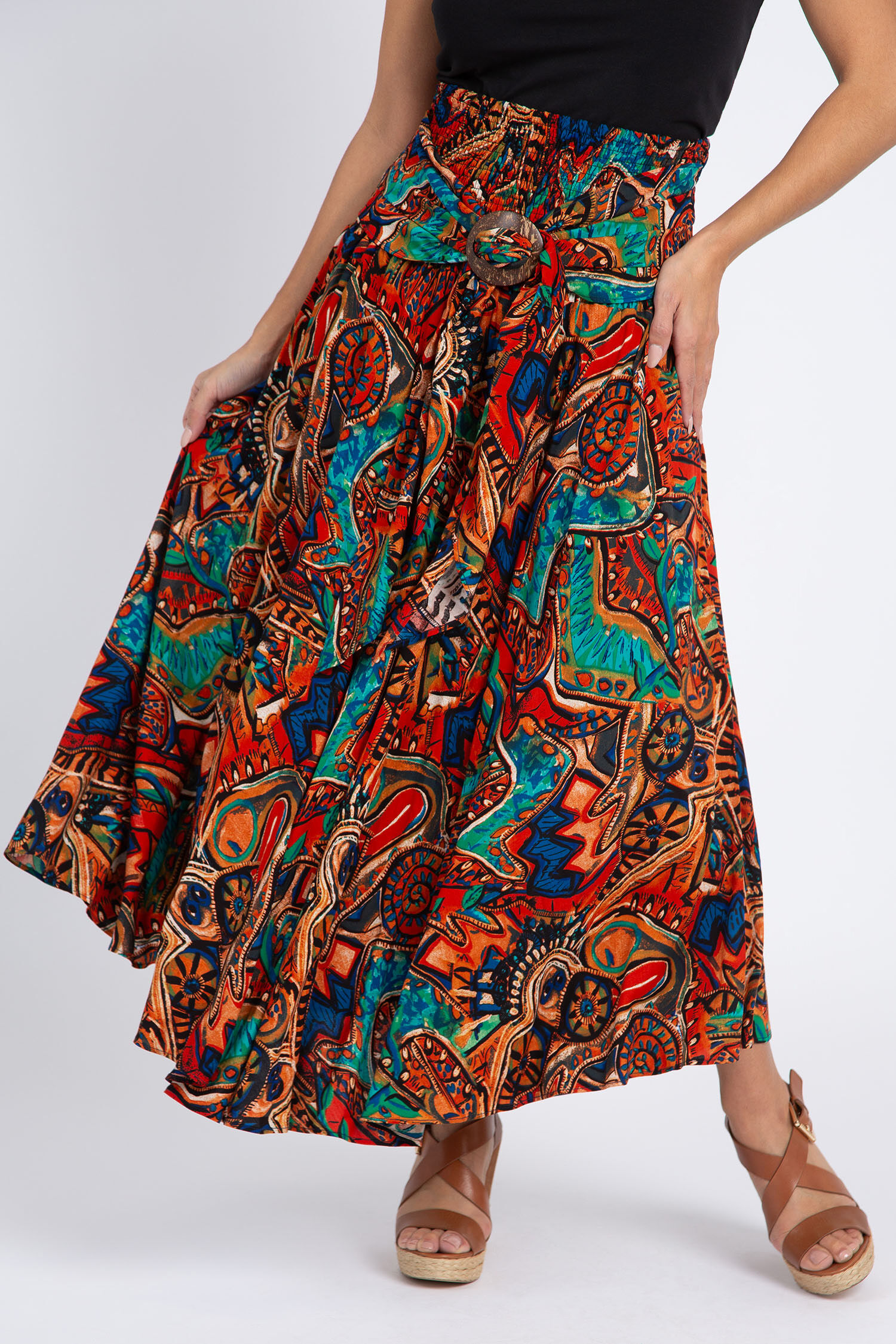 Convertible Maxi Skirt Image 2