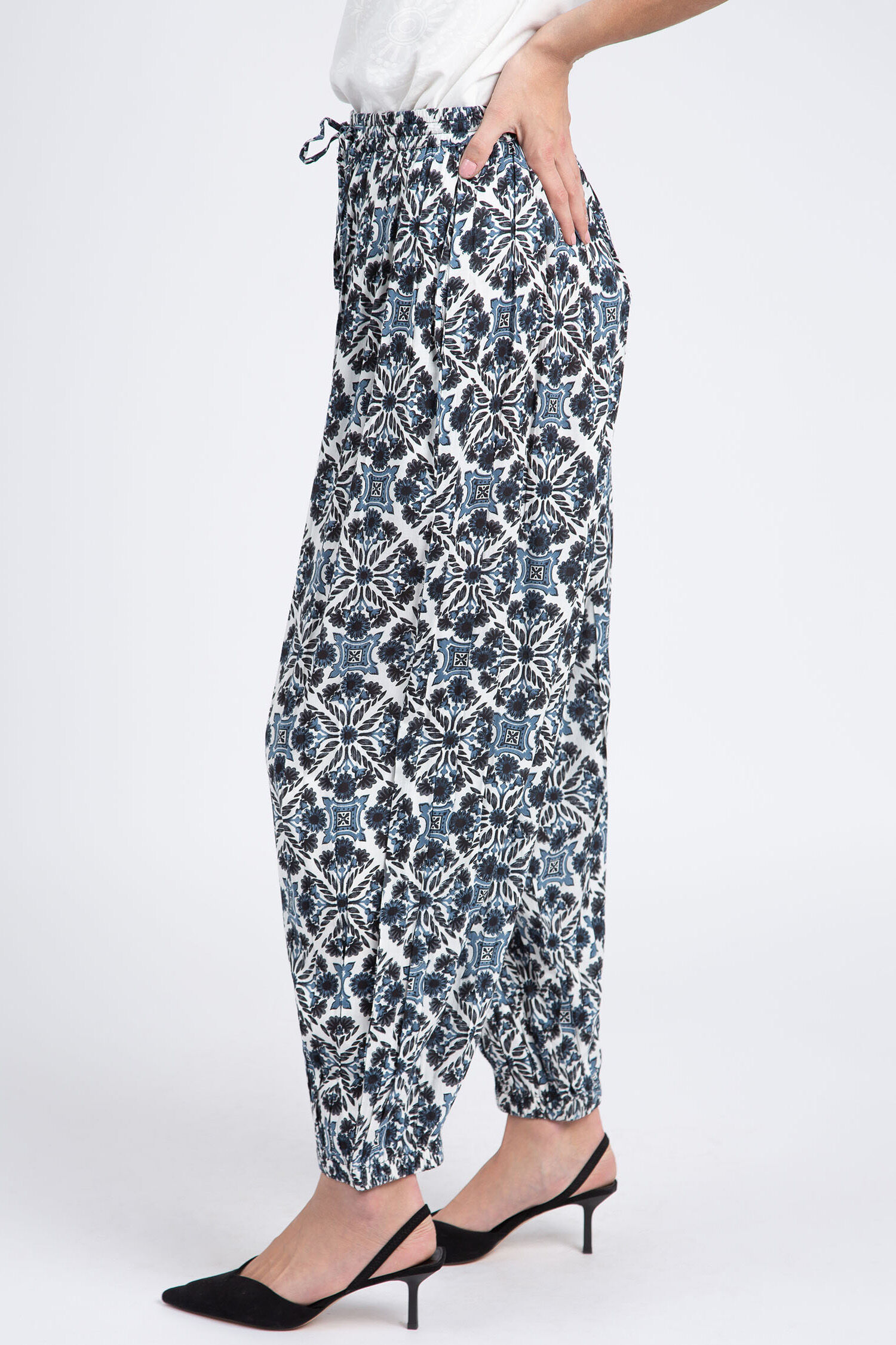 Printed Balloon Pant Image 2