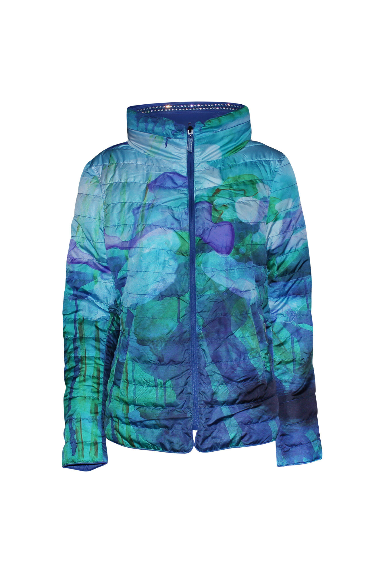 In the City Reversible Jacket with Hidden Hood Image 1