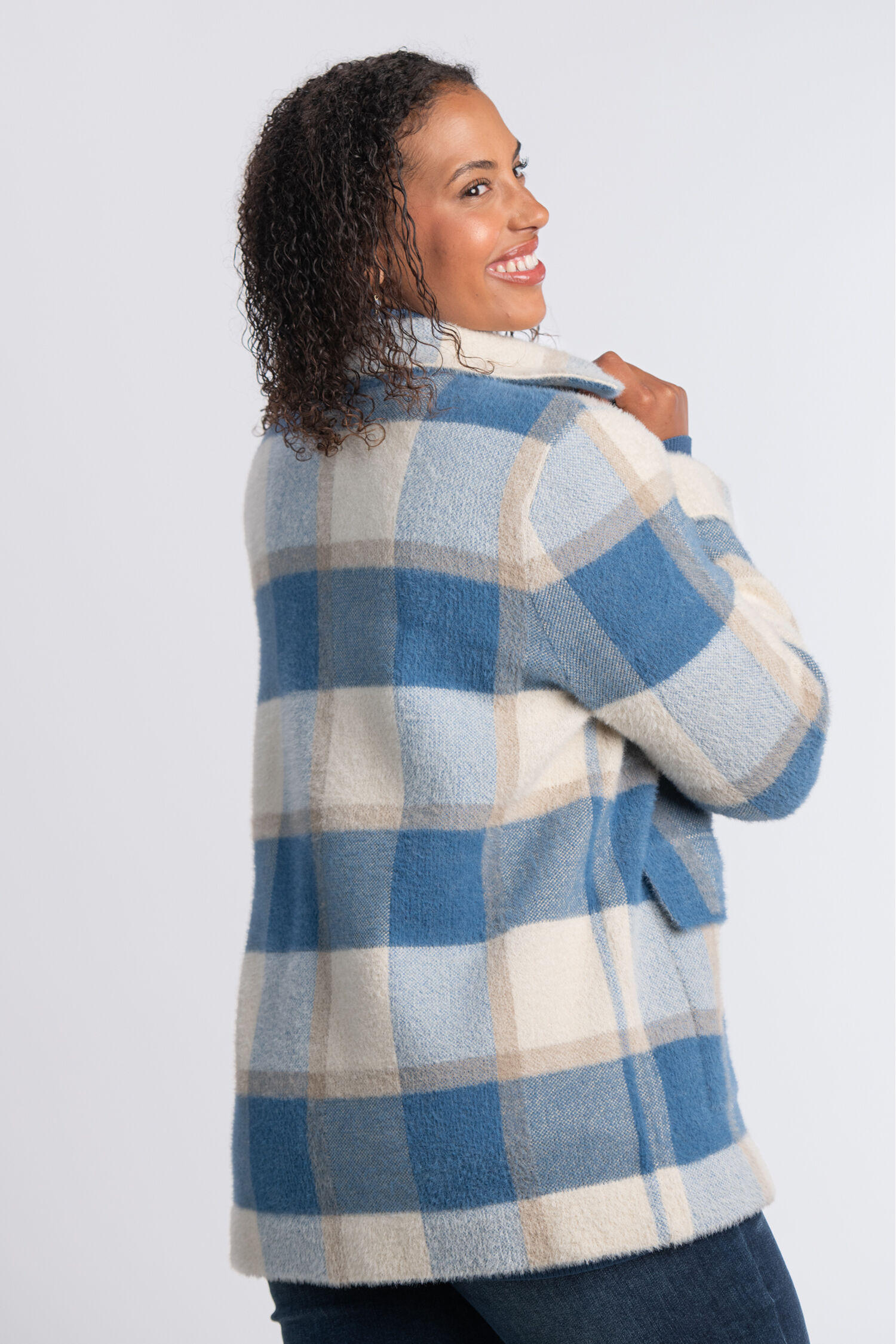 Plaid Swacket  Image 2