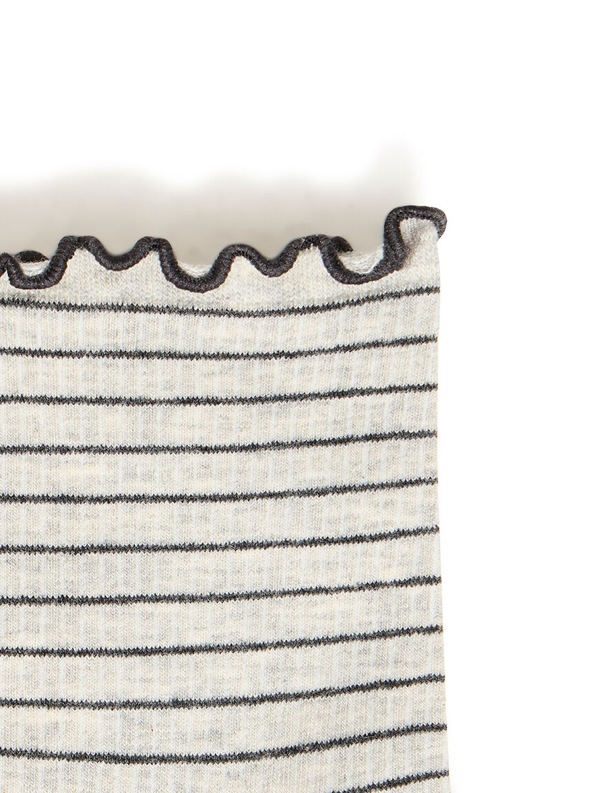 Socks 2 Pack Stripes and Dots