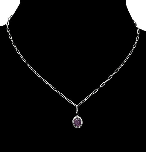 Circle Pendant Necklace Set