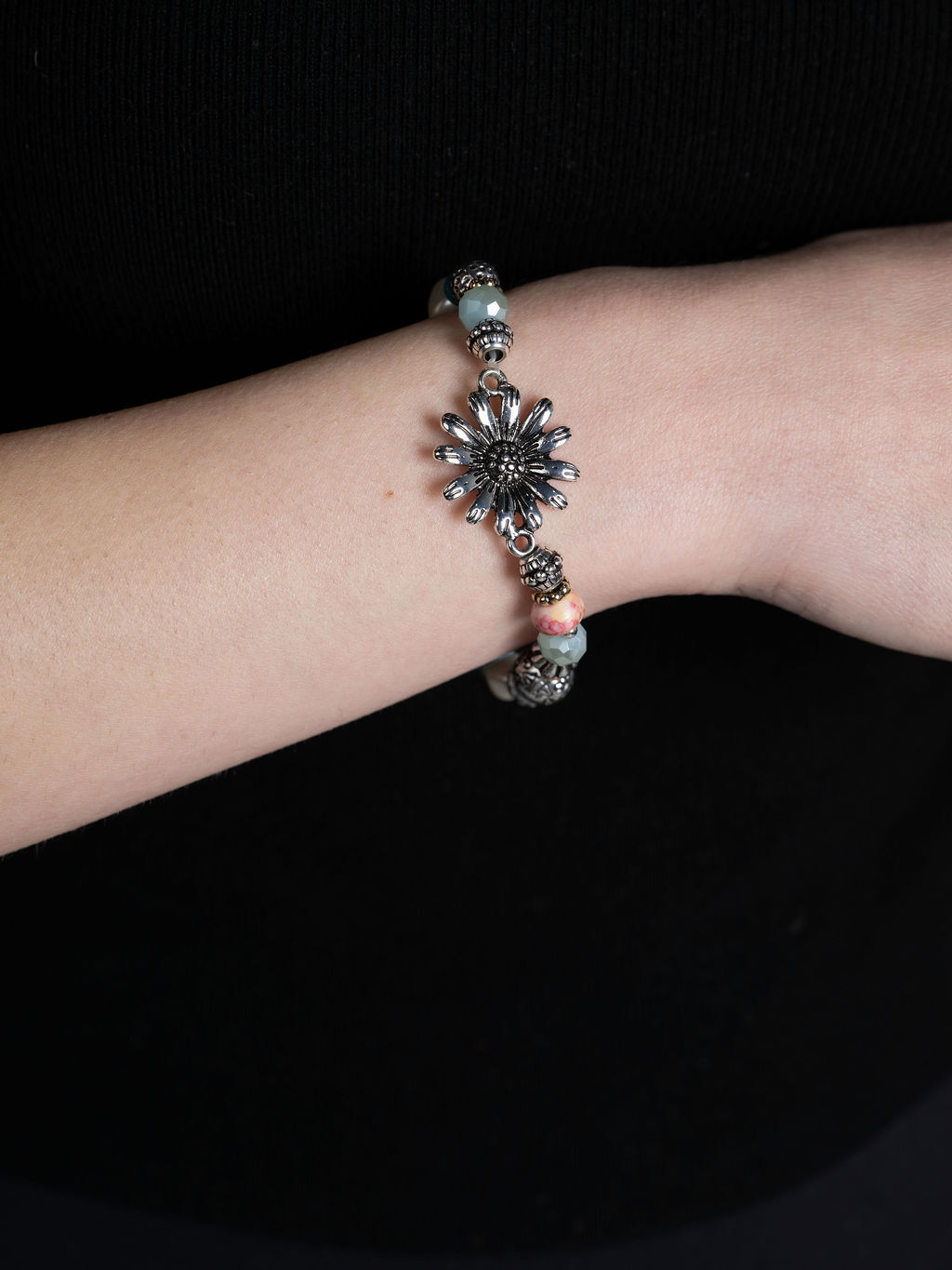 Mixed Media Bead Bracelet