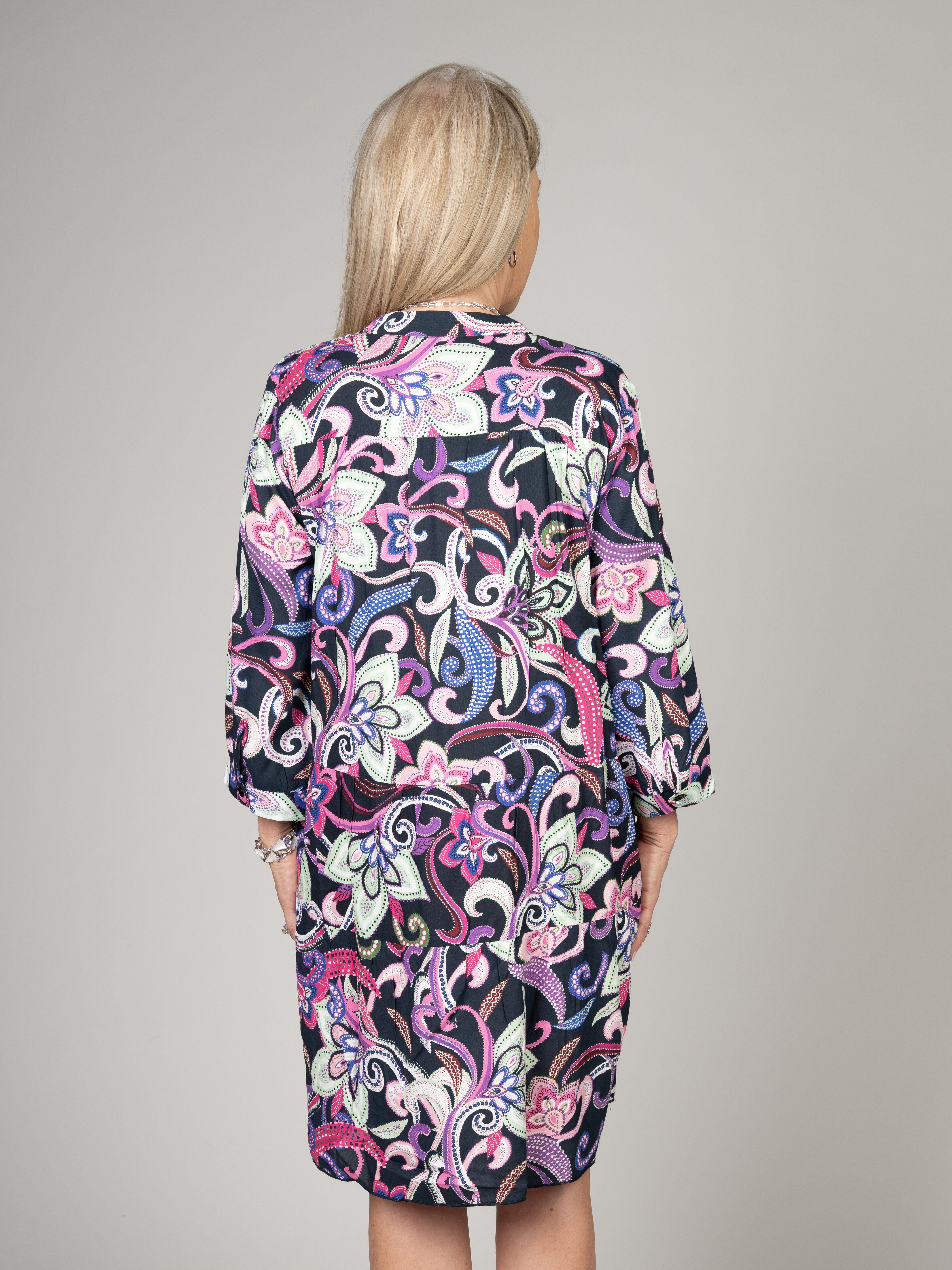 Tiered Knee Length Dress