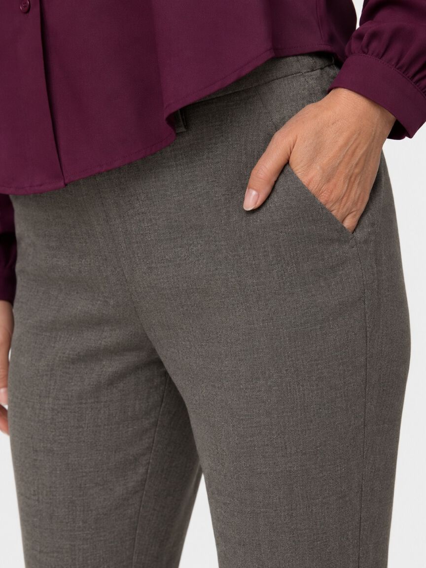 Pull-On Tapered Pants