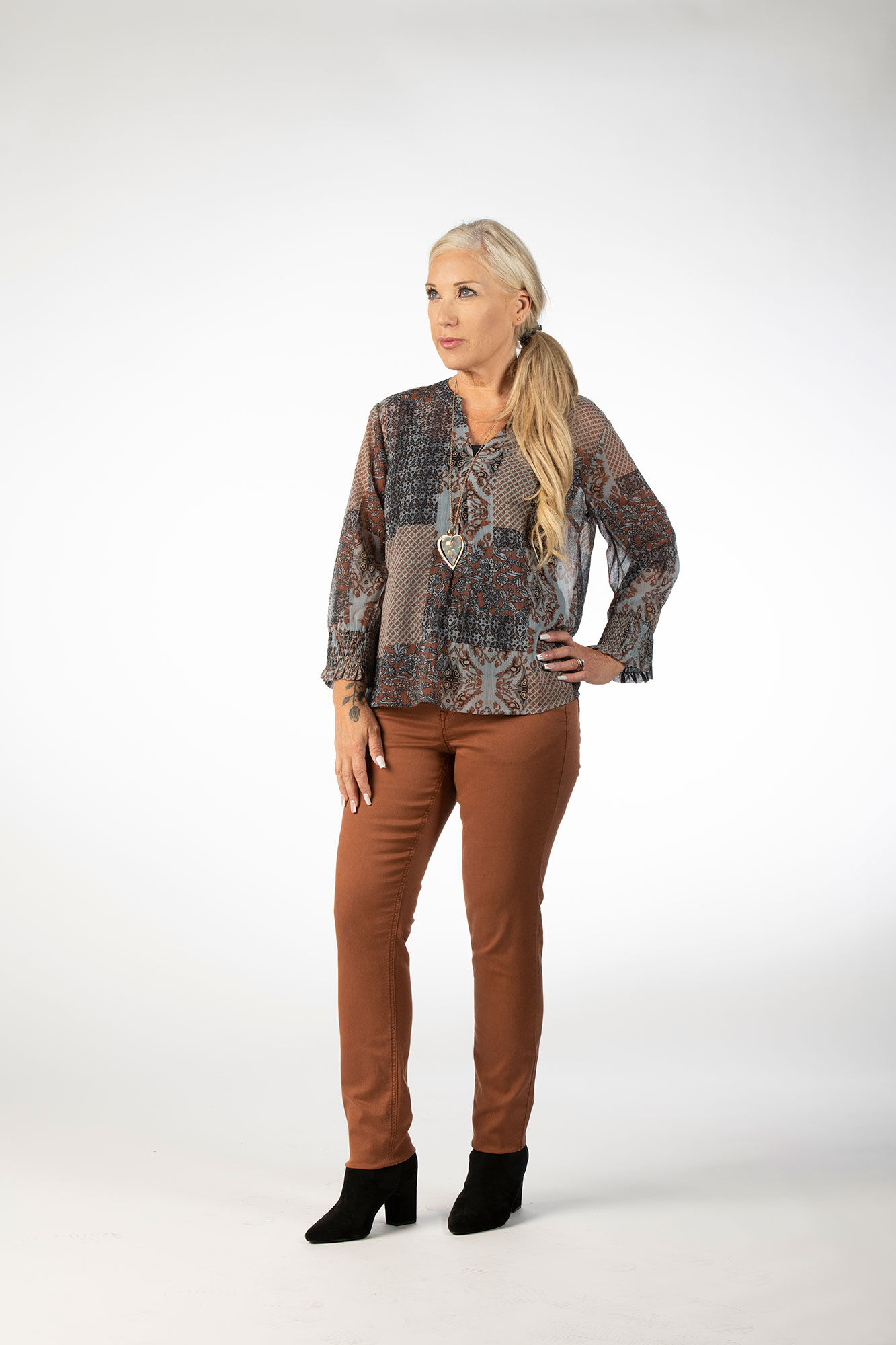 Twill Chino Pants Image 1