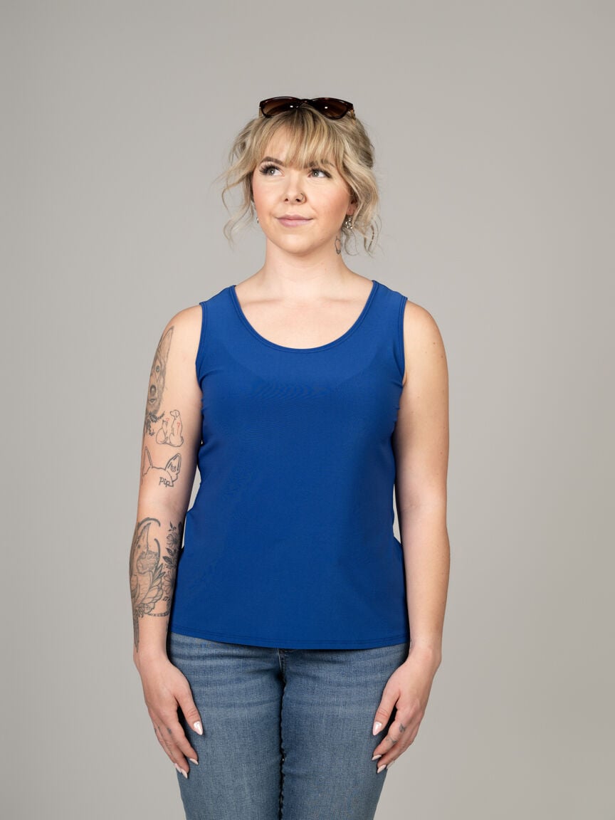Basic Solid Cami Tank 