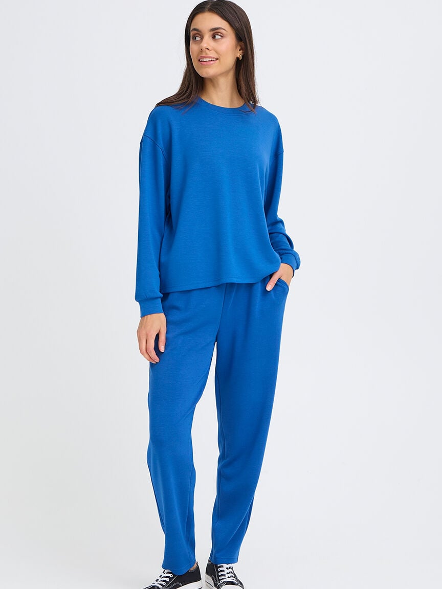 Pull On Ankle Length Sweatpants