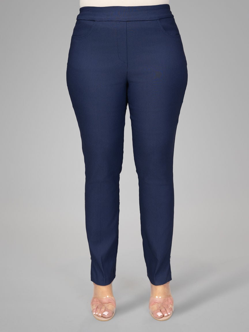 Pull-On Ankle Length Flatten It Pants